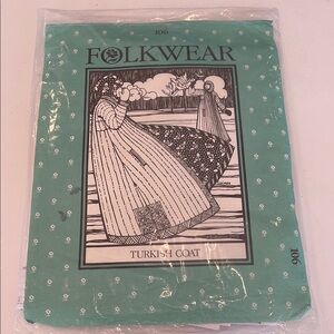 Folkwear Turkish Coat Pattern